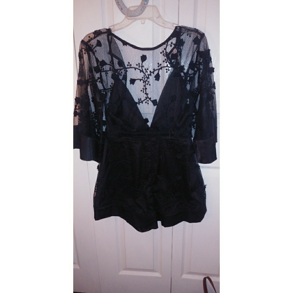 Lace romper